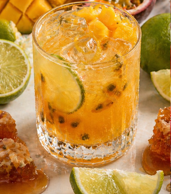 Golden Hour mocktail
