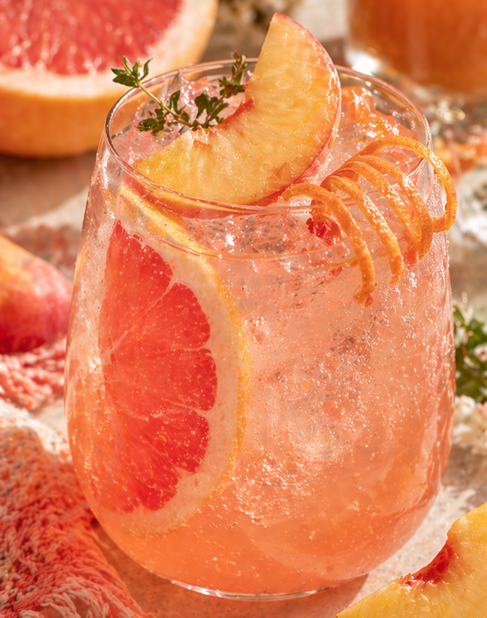 Midnight Bloom mocktail